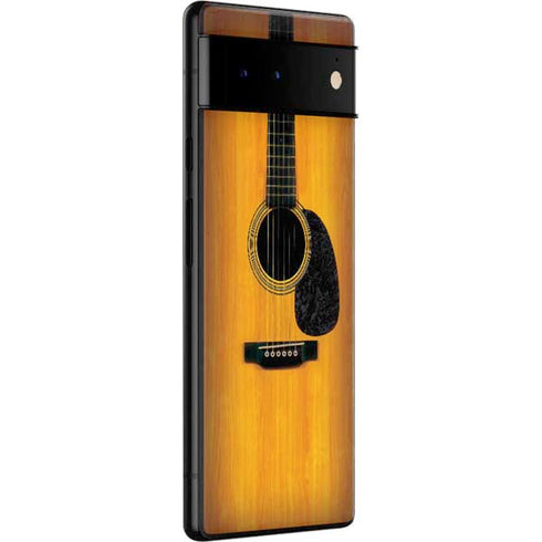 Wood Guitar Google Pixel 6 Skin